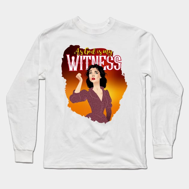 Witness Long Sleeve T-Shirt by AlejandroMogolloArt